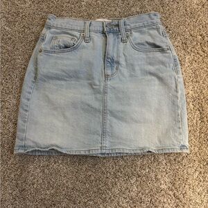 Universal Thread Light Blue Mini Skirt